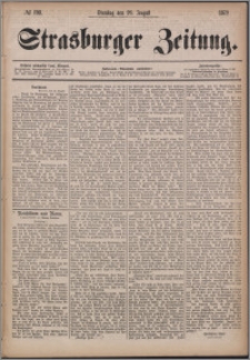 Strasburger Zeitung 26.08.1879, nr 198