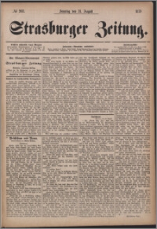 Strasburger Zeitung 31.08.1879, nr 203