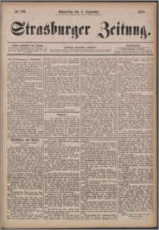 Strasburger Zeitung 04.09.1879, nr 206