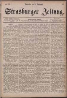 Strasburger Zeitung 11.09.1879, nr 212