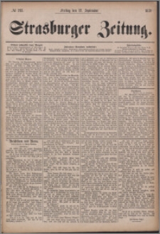Strasburger Zeitung 12.09.1879, nr 213