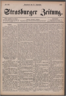 Strasburger Zeitung 13.09.1879, nr 214