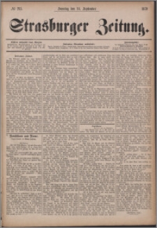 Strasburger Zeitung 14.09.1879, nr 215