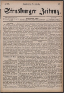 Strasburger Zeitung 20.09.1879, nr 220