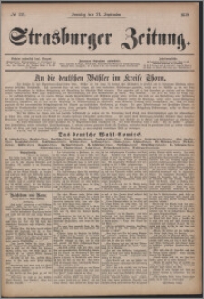 Strasburger Zeitung 21.09.1879, nr 221