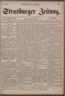 Strasburger Zeitung 25.09.1879, nr 224