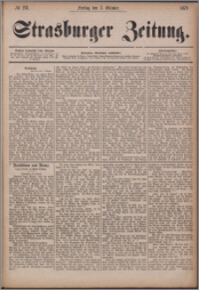 Strasburger Zeitung 03.10.1879, nr 231