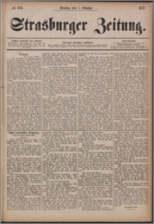 Strasburger Zeitung 07.10.1879, nr 234