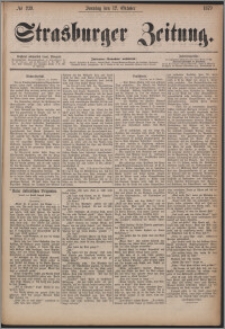 Strasburger Zeitung 12.10.1879, nr 239