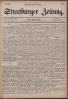 Strasburger Zeitung 23.10.1879, nr 248