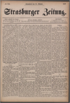 Strasburger Zeitung 25.10.1879, nr 250