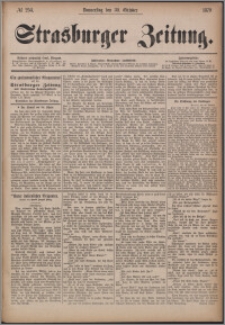 Strasburger Zeitung 29.10.1879, nr 254
