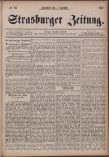 Strasburger Zeitung 01.11.1879, nr 256