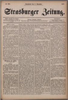 Strasburger Zeitung 08.11.1879, nr 262
