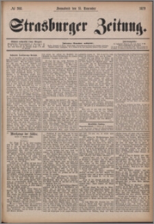 Strasburger Zeitung 15.11.1879, nr 268