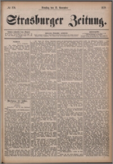 Strasburger Zeitung 18.11.1879, nr 270