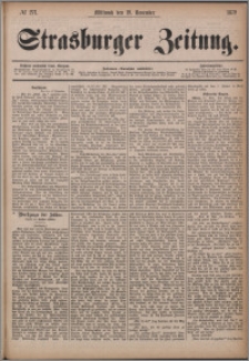 Strasburger Zeitung 19.11.1879, nr 271