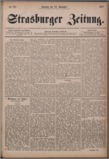 Strasburger Zeitung 23.11.1879, nr 275