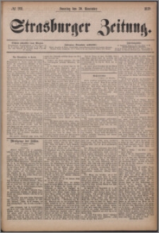 Strasburger Zeitung 30.11.1879, nr 281