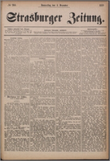 Strasburger Zeitung 04.12.1879, nr 284