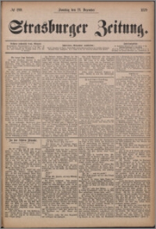 Strasburger Zeitung 21.12.1879, nr 299