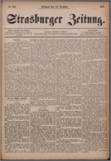 Strasburger Zeitung 24.12.1879, nr 301