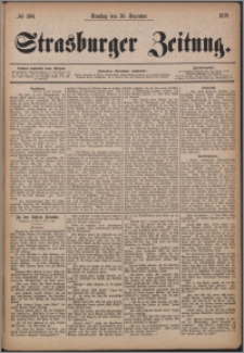 Strasburger Zeitung 30.12.1879, nr 304