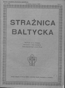 Strażnica Bałtycka 1925, R. 2, nr 1
