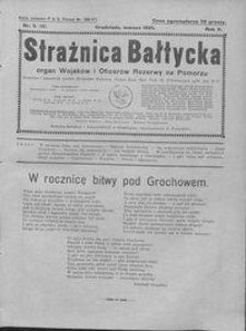 Strażnica Bałtycka 1925, R. 2, nr 3
