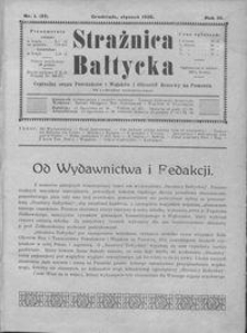 Strażnica Bałtycka 1926, R. 3, nr 1