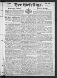 Der Gesellige : Graudenzer Zeitung 1900.07.24, Jg. 75, No. 170