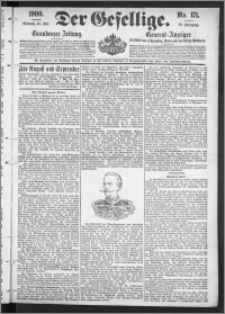 Der Gesellige : Graudenzer Zeitung 1900.07.25, Jg. 75, No. 171