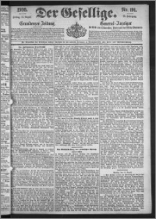 Der Gesellige : Graudenzer Zeitung 1900.08.17, Jg. 75, No. 191