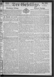 Der Gesellige : Graudenzer Zeitung 1900.10.27, Jg. 75, No. 252