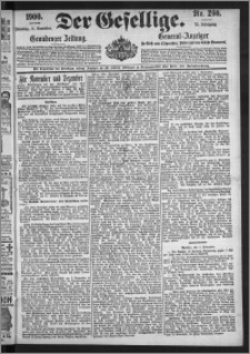 Der Gesellige : Graudenzer Zeitung 1900.11.06, Jg. 75, No. 260