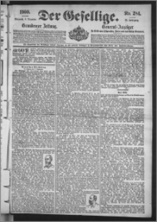 Der Gesellige : Graudenzer Zeitung 1900.12.05, Jg. 75, No. 284