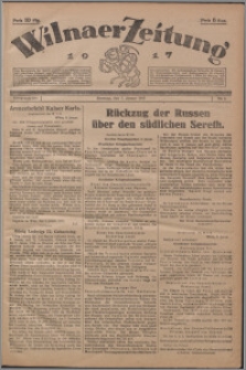 Wilnaer Zeitung 1917.01.07, no. 6