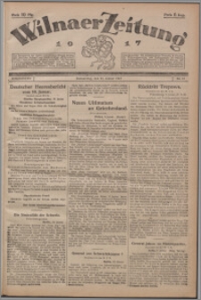 Wilnaer Zeitung 1917.01.11, no. 10