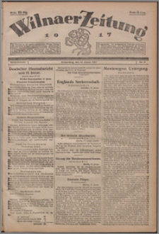 Wilnaer Zeitung 1917.01.18, no. 17