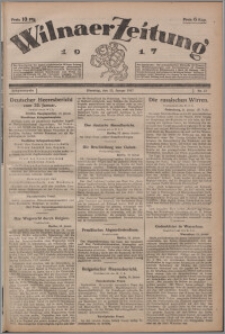 Wilnaer Zeitung 1917.01.23, no. 22