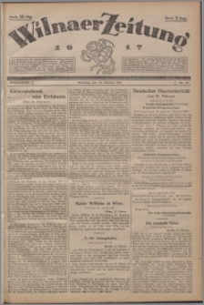 Wilnaer Zeitung 1917.02.13, no. 43