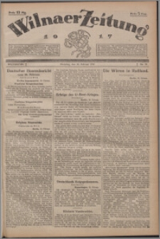 Wilnaer Zeitung 1917.02.20, no. 50