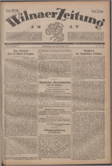 Wilnaer Zeitung 1917.02.22, no. 52