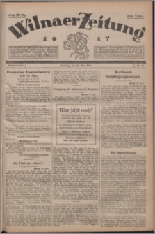 Wilnaer Zeitung 1917.03.27, no. 85