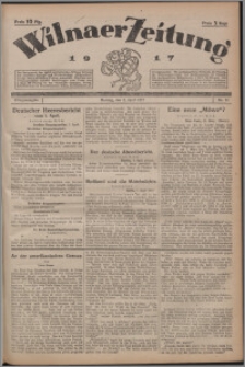 Wilnaer Zeitung 1917.04.02, no. 91