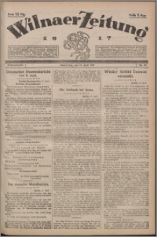 Wilnaer Zeitung 1917.04.12, no. 99