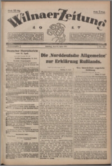 Wilnaer Zeitung 1917.04.15, no. 102