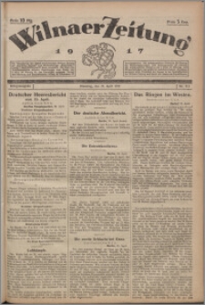 Wilnaer Zeitung 1917.04.24, no. 111