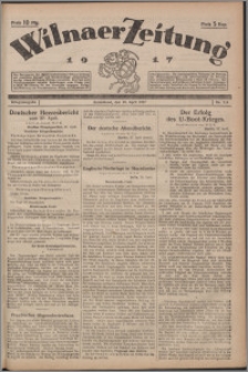Wilnaer Zeitung 1917.04.28, no. 115