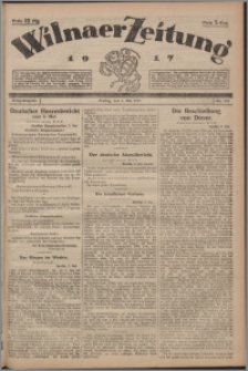 Wilnaer Zeitung 1917.05.04, no. 121